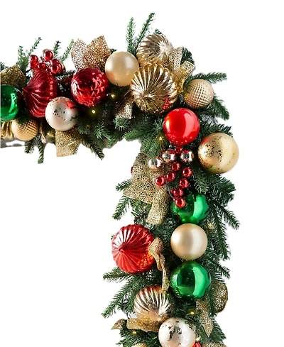 Balsam Hill 120" Merry and Bright Christmas Garland
