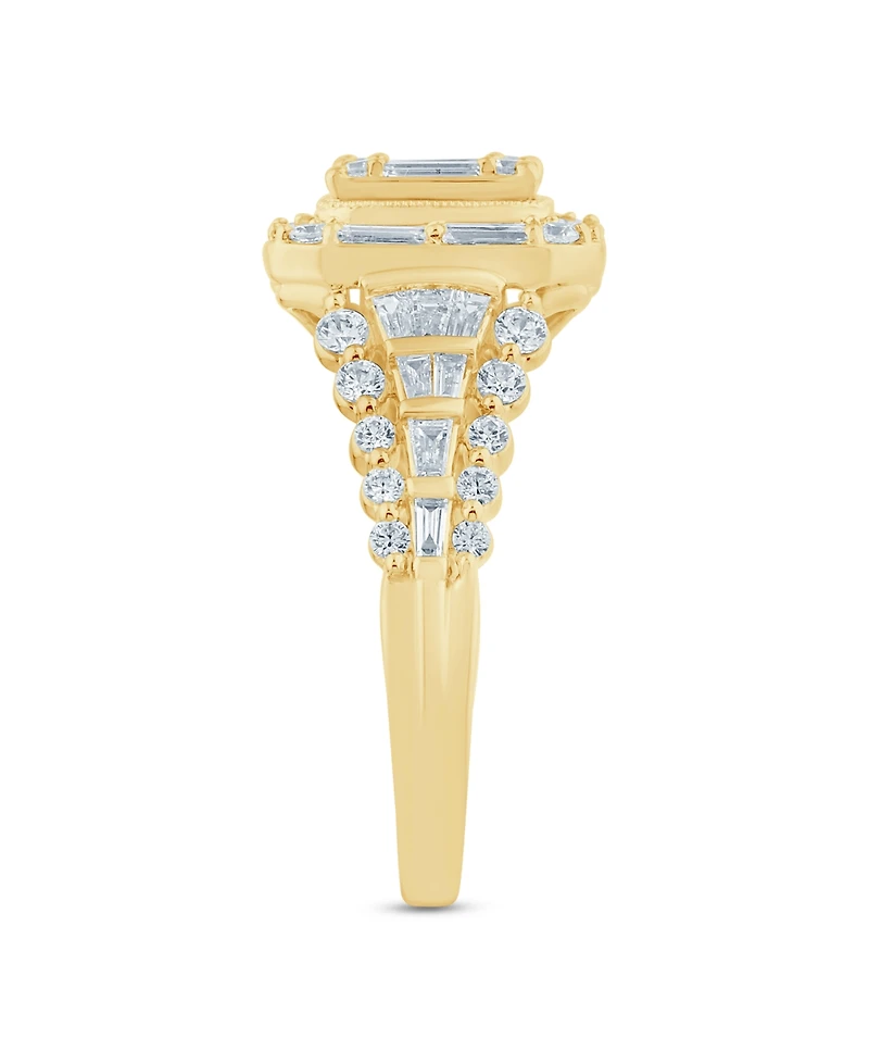 Diamond Engagement Ring (1-3/8 ct. t.w.) in 14k Yellow Gold