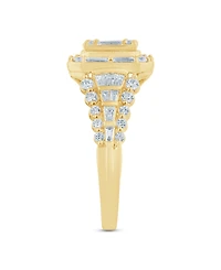 Diamond Engagement Ring (1-3/8 ct. t.w.) in 14k Yellow Gold