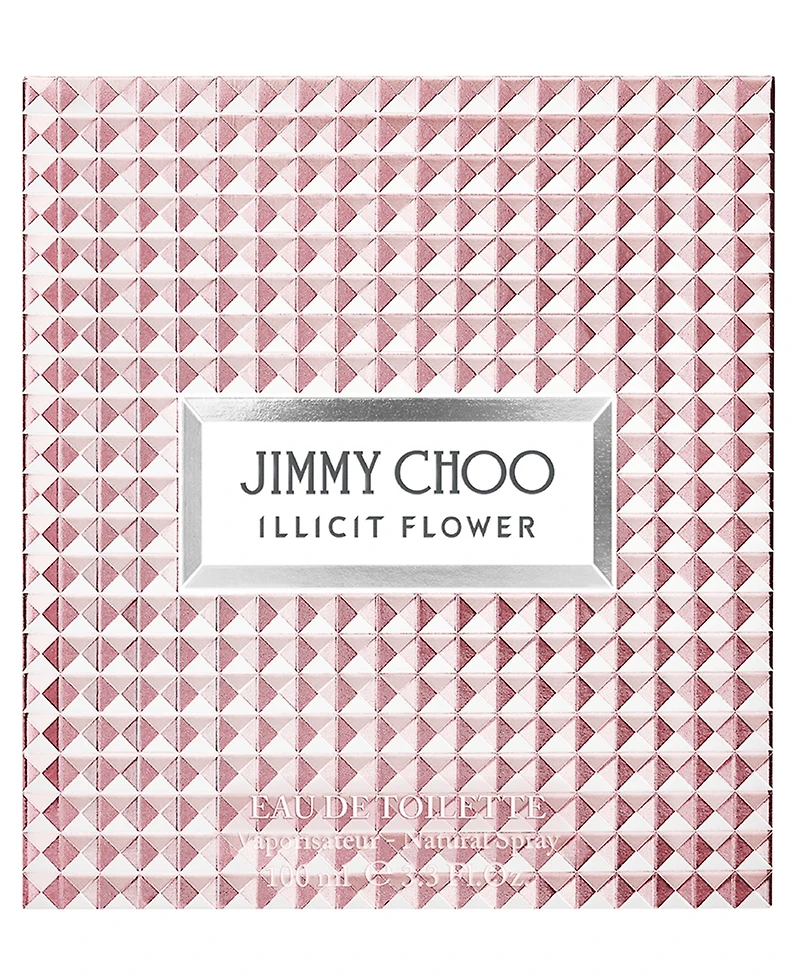Jimmy Choo Illicit Flower Eau De Toilette, 3.3 oz.