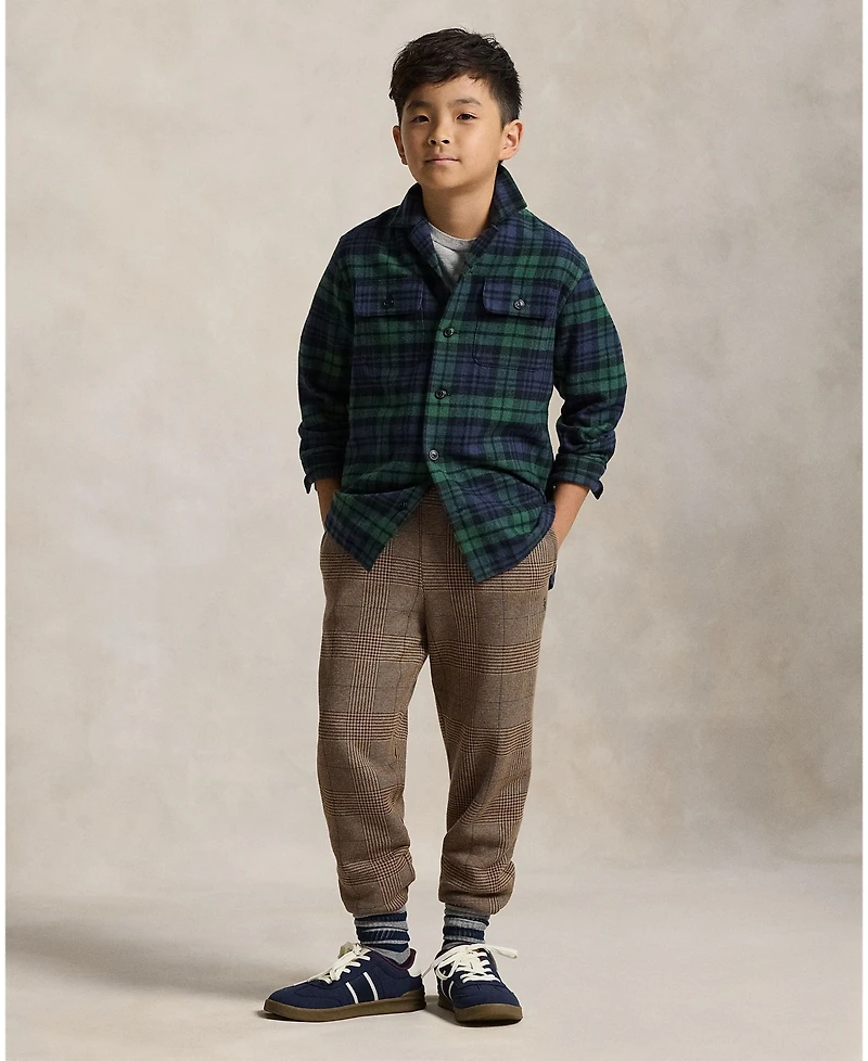 Polo Ralph Lauren Big Boys 8-20 Plaid Camp Shirt