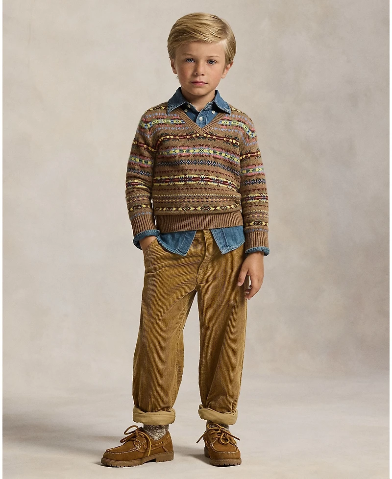 Polo Ralph Lauren Toddler & Little Boys 2T-7 Straight Fit Pants