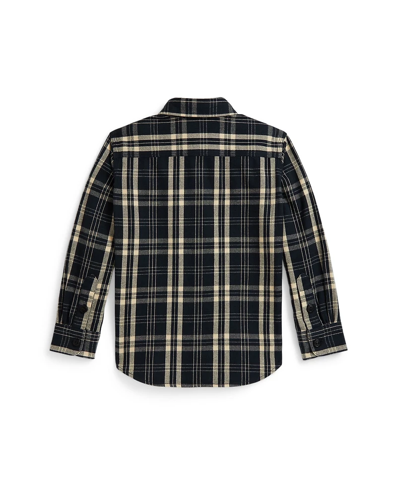Polo Ralph Lauren Toddler and Little Boys 2T-7 Plaid Shirt