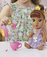 Baby Alive Bubbly Tea Party Sophia Sparkle Doll Set