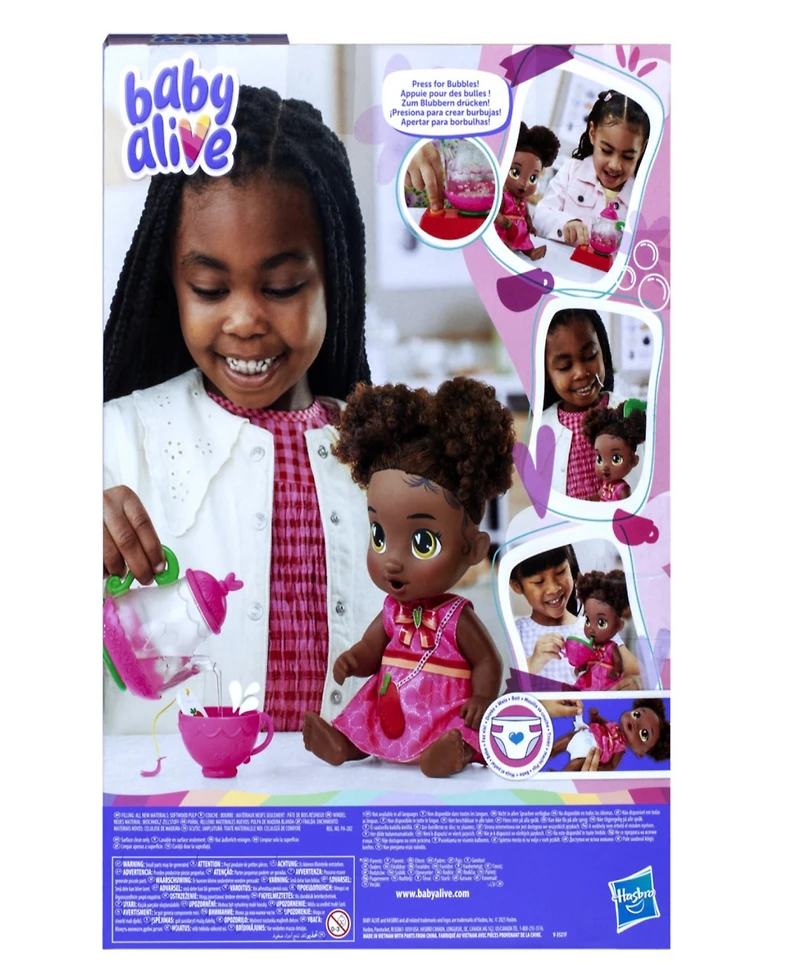 Baby Alive Bubbly Tea Party Berry Boo Doll Set
