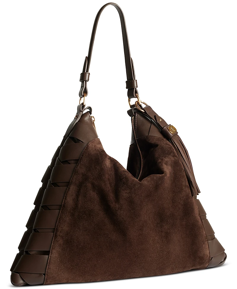 Sam Edelman Jette Large Zippered Hobo Bag