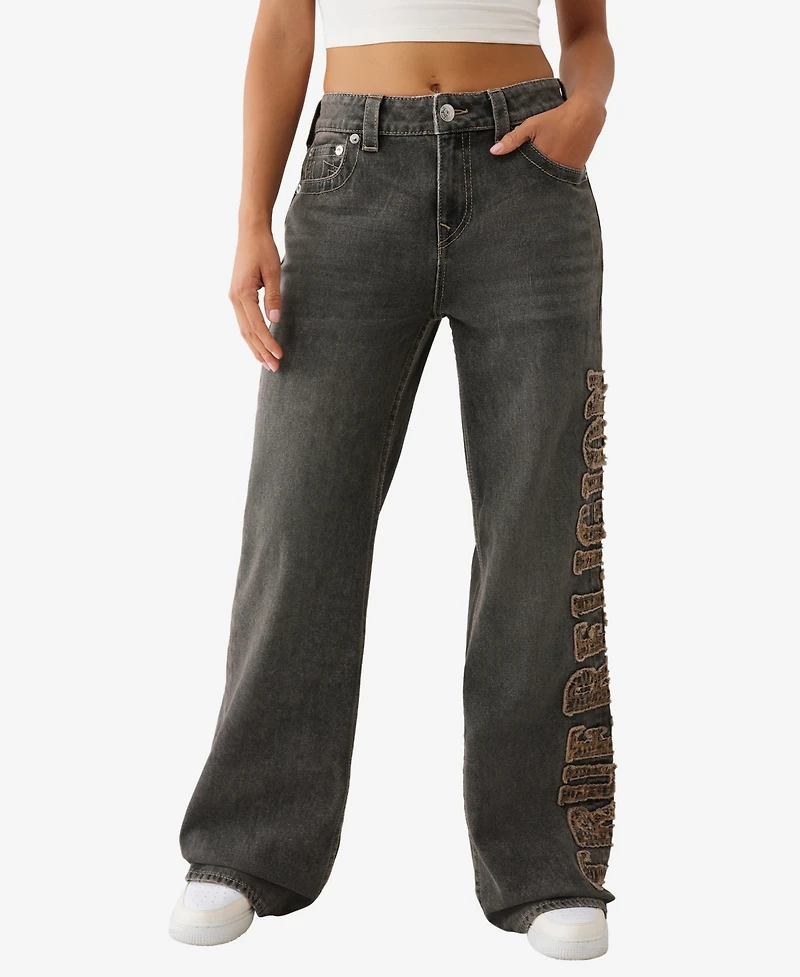 True Religion Women's Bobbi Baggy Jeans