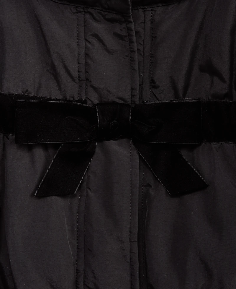 On 34th Women's Bow-Detail Puffer Jacket, Macy's Exclusive