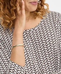 Jm Collection Women's 3/4-Sleeve Scoop-Neck Top, Macy's Exclusive