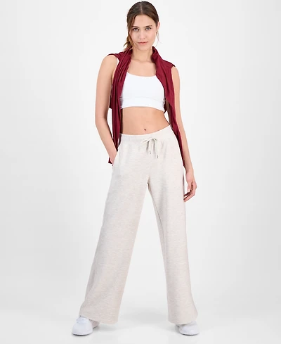 Id Ideology Women's Ribbed Knit Wide Leg Pants, Macy's Exclusive