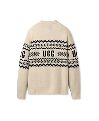 Ugg Women's Kaelan Long Sleeve Fair Isle Knit Sweater