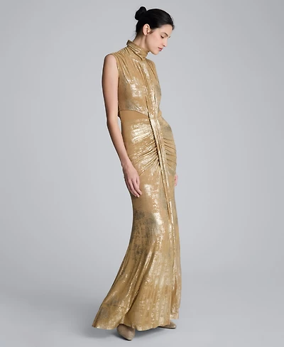 Kenneth Cole Women's Pleated Maxi Dress
