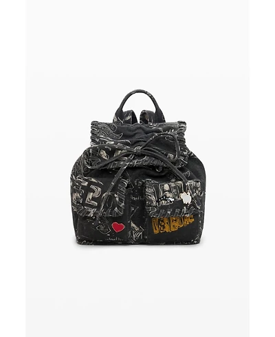 Desigual Women's Small backpack with pockets