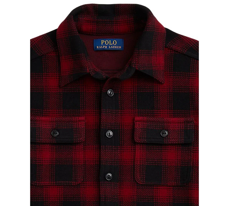Polo Ralph Lauren Boys 8-20 Flannel Long Sleeve Shirt Jacket