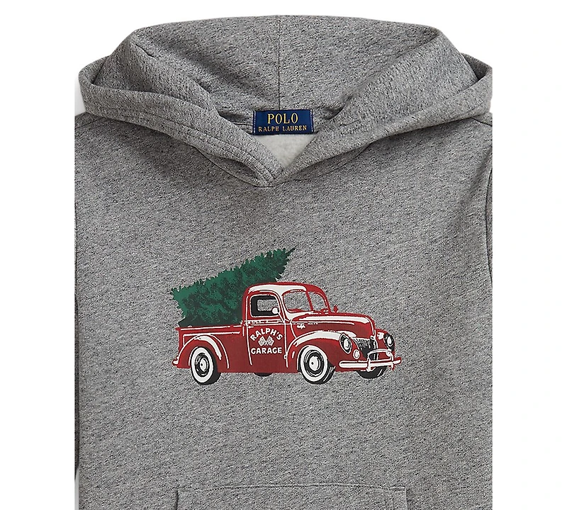 Polo Ralph Lauren Boys 8-20 Truck-Print Hoodie