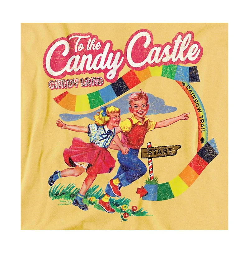 Logovision Men's Candy Land to The Castle T Shirt