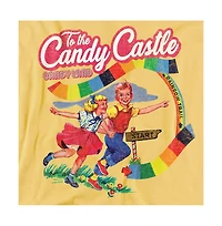 Logovision Men's Candy Land to The Castle T Shirt
