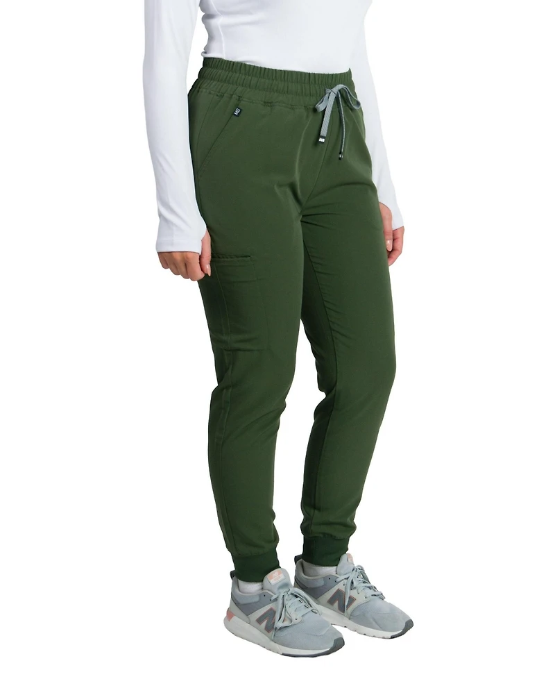 Medgear Madison Women's Mid-rise Slim Jogger Scrub Pant