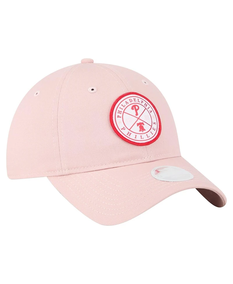 New Era Women's Pink Philadelphia Phillies Bloom 9TWENTY Adjustable Hat