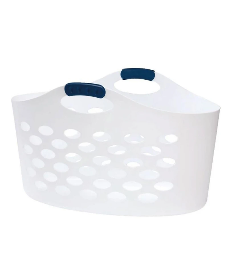 Rubbermaid 1.5 Capacity Flex N Carry Portable Flexible Laundry Basket