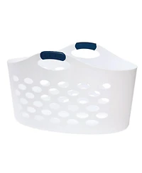 Rubbermaid 1.5 Capacity Flex N Carry Portable Flexible Laundry Basket