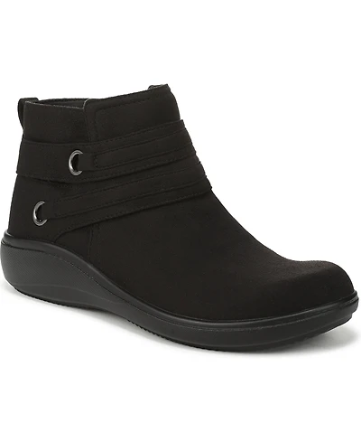 LifeStride Women's Brave Zipper Ankle Booties