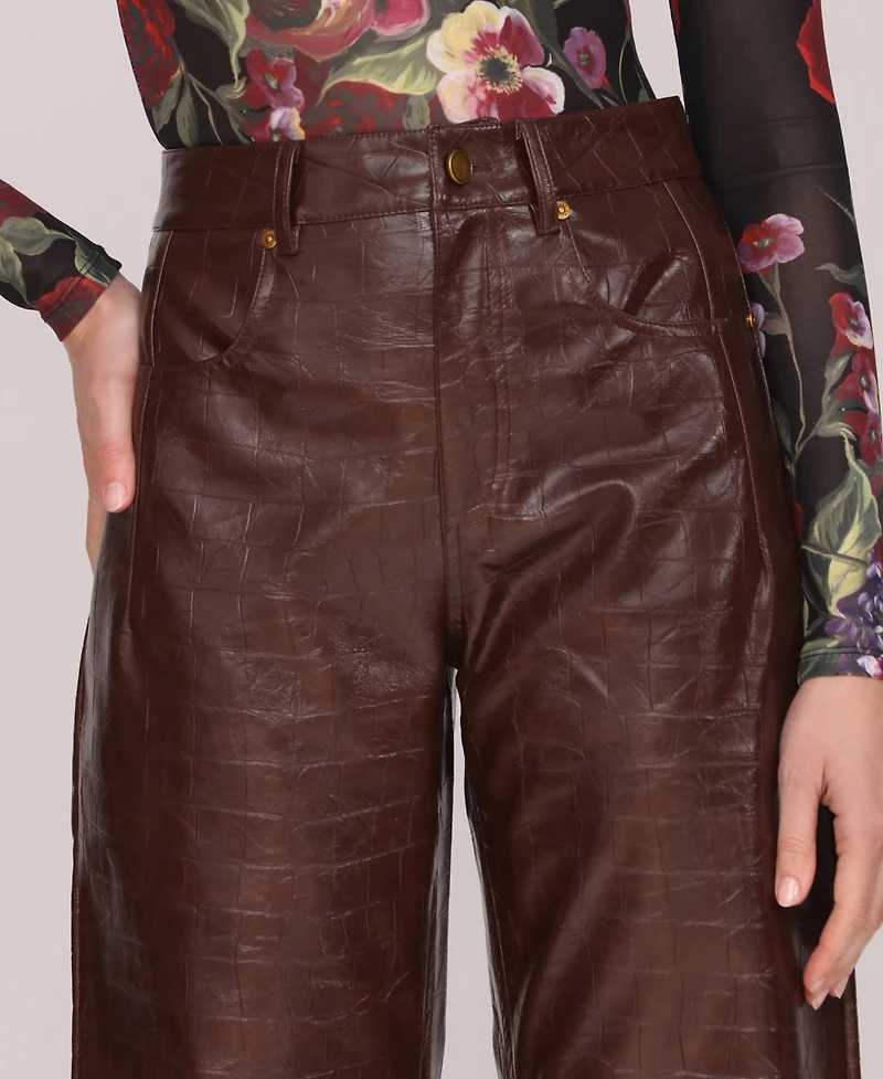 Avec Les Filles Women's Straight-Leg Pants