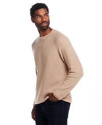 Weatherproof Vintage Men's Waffle Donegal Crewneck Sweater