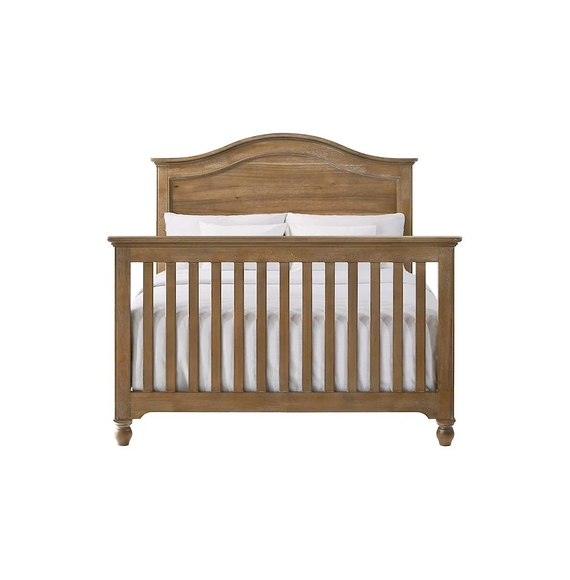 Westwood Design Highland Farmhouse Wood Complete Full Bed in Sand Dune Brown