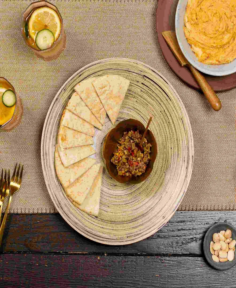 Joyce Chen Lexa Collection 12" Footed Plate