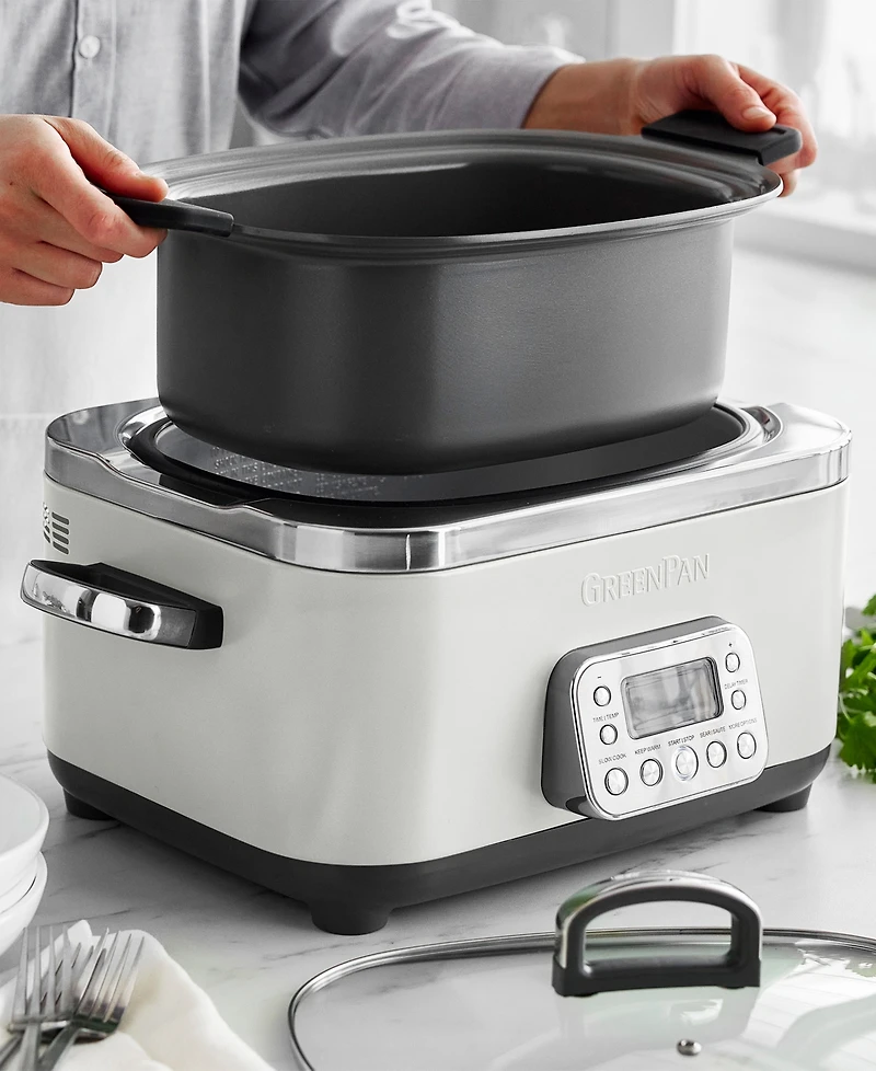 GreenPan Elite 6 Quart Ceramic Nonstick Slow Cooker