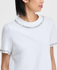I.n.c. International Concepts Women's Embellished T-Shirt