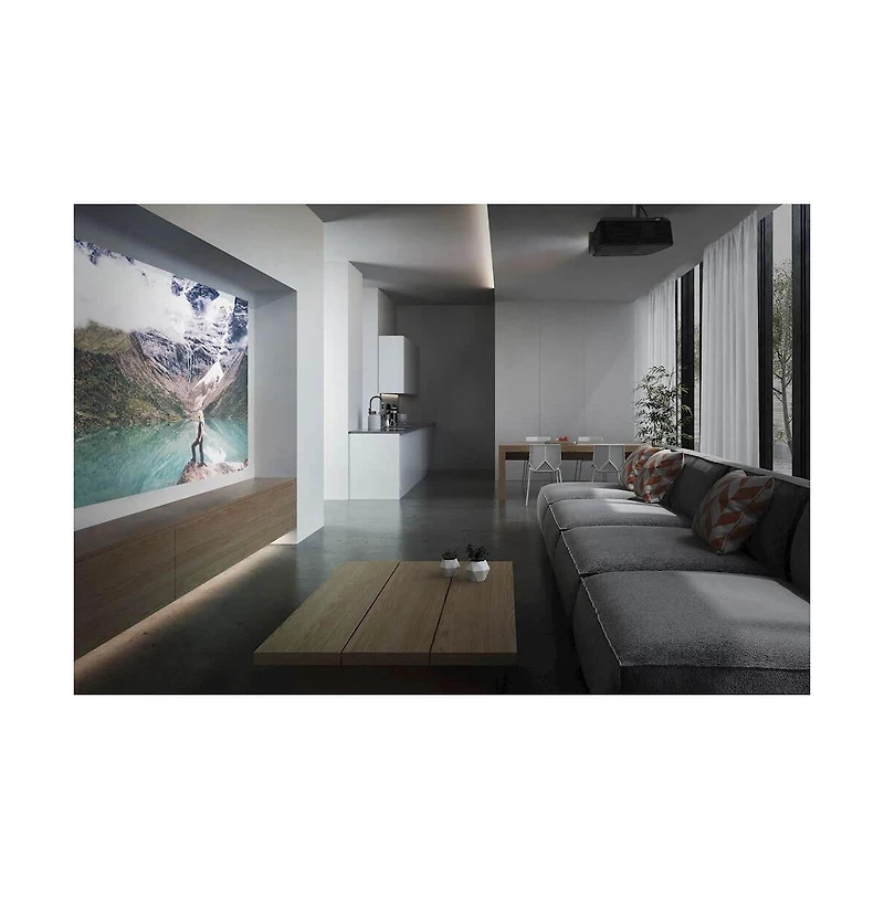 1080P Full Hd Vibrant Home Theater Projector - Game Display Mode - Dynamic Black - Easy Installation - Hdmi-cec - Black