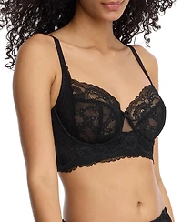 Skarlett Blue Minx Longline Side Support Lace Bra