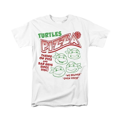 Logovision Men's Classic Tmnt Teenage Mutant Ninja Turtles Pizza T Shirt