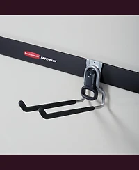 Rubbermaid 1784459 Fast Track Wall Mounted Garage Storage Utility Multi Hook