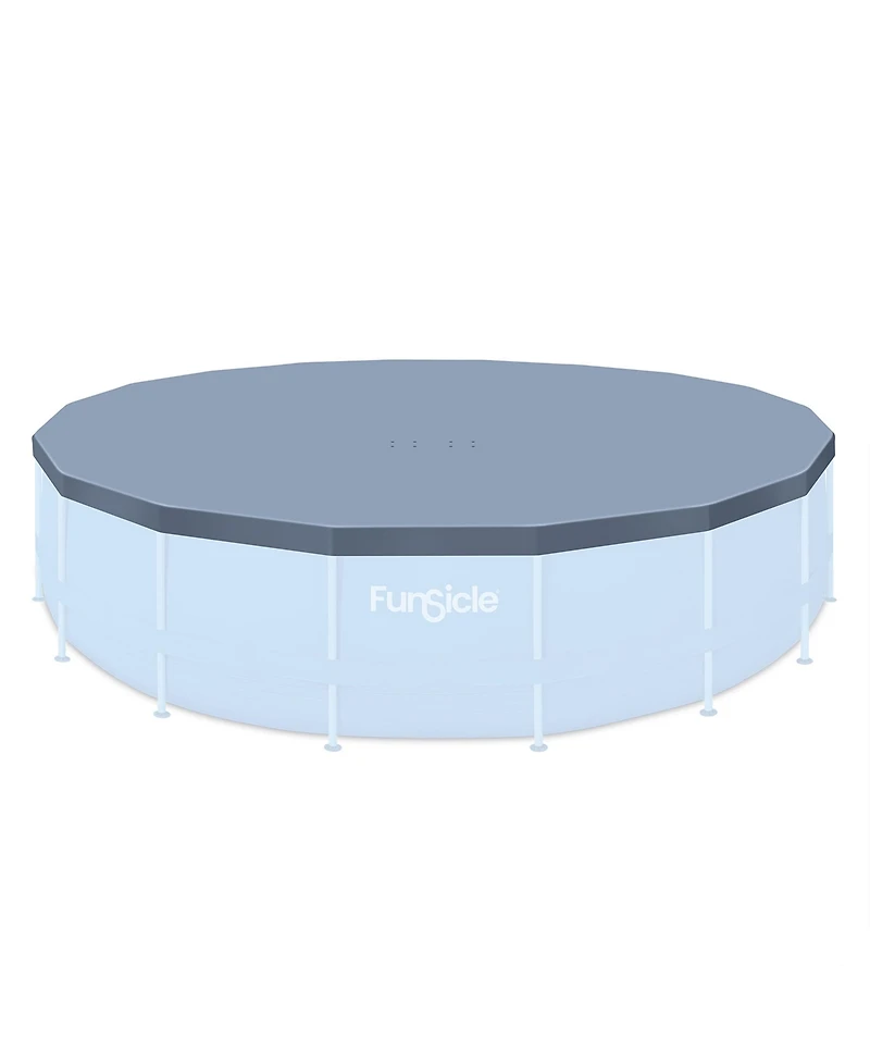 Funsicle 20ft Round Above Ground Frame Pool Debris Cover, Accessory Only