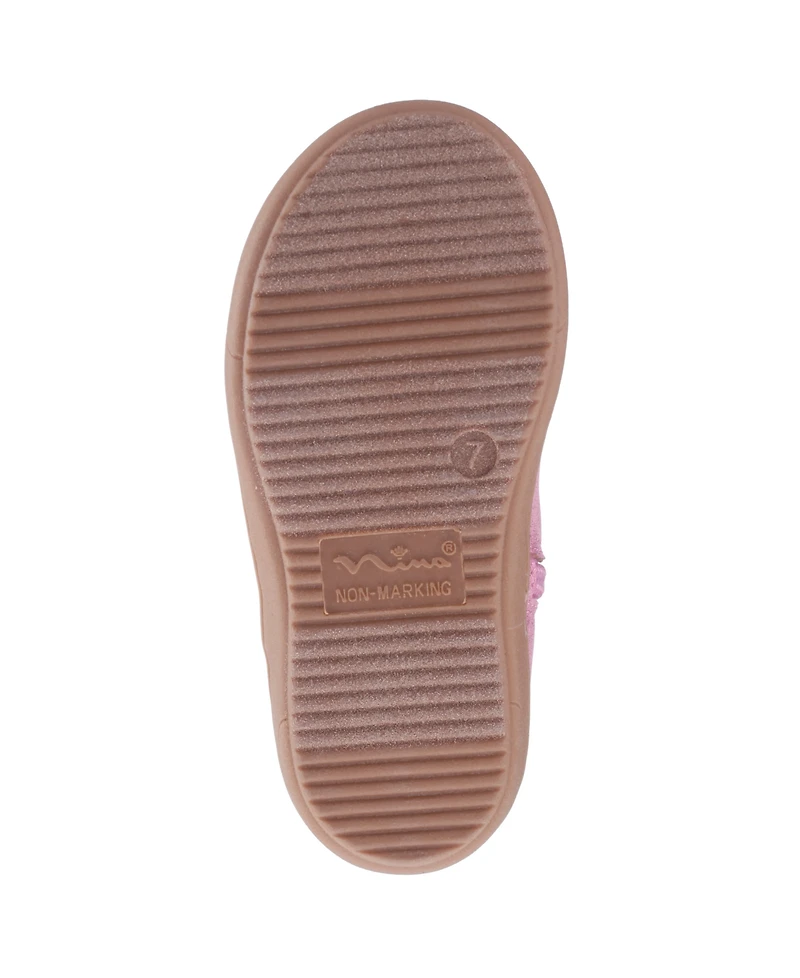 Nina Little and Big Girls Mena Round Toe Boots