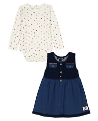 Tommy Hilfiger Baby Girls 2-Piece Jumper Set