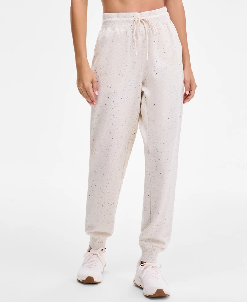 Id Ideology Women's Neppy Fleece Jogger Pants, Macy's Exclusive