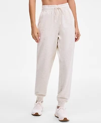 Id Ideology Women's Neppy Fleece Jogger Pants, Macy's Exclusive