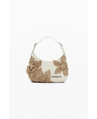Desigual Women's Small floral applique bag