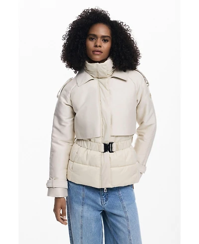 Desigual Women's Hybrid padded jacket