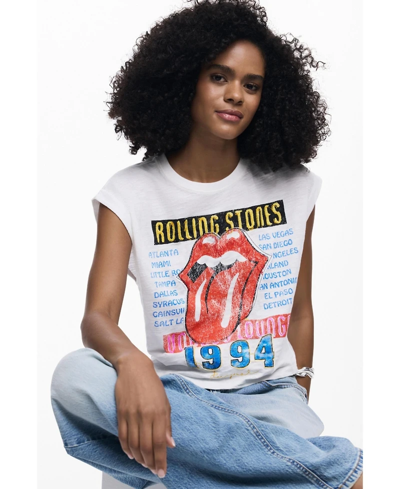 Desigual Women's Rolling Stones 1994 T-shirt