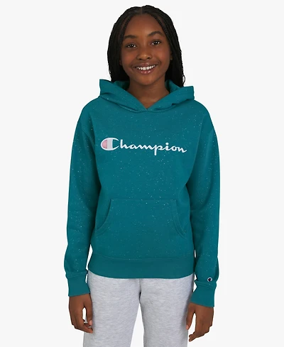 Champion Girls 7-16 Long Sleeve Glitter Hoodie