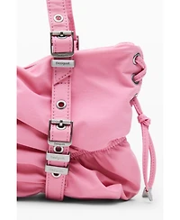 Desigual Women's Medium nylon bag with buckles
