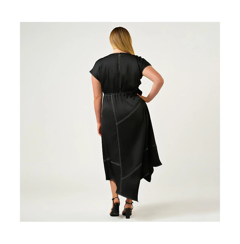 Estelle Women's Josephine Contrast Stitch Dress