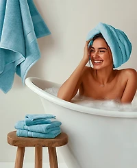 Madison Park Signature Luxury Zero Twist Cotton 8-Pc. Bath Towel Set