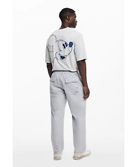 Desigual Men's Tailored long trousers with embroidery