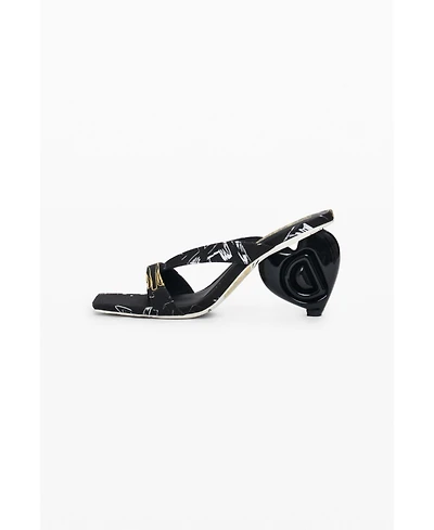 Desigual Women's Heart heel sandal